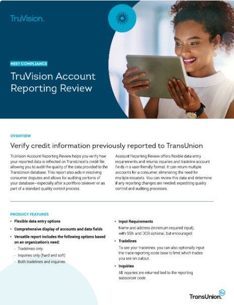 Account Reporting Review Asset Sheet