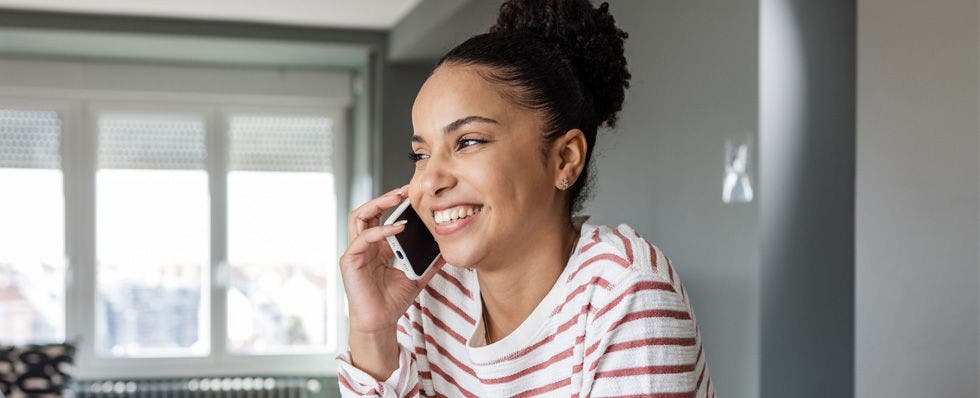 women on phone
