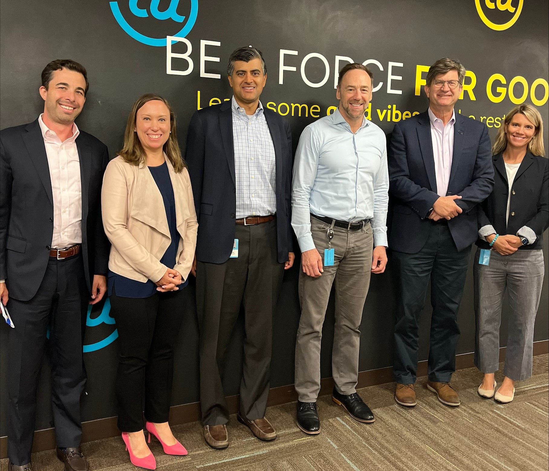 Rep. Brad Schneider With TransUnion Executives
