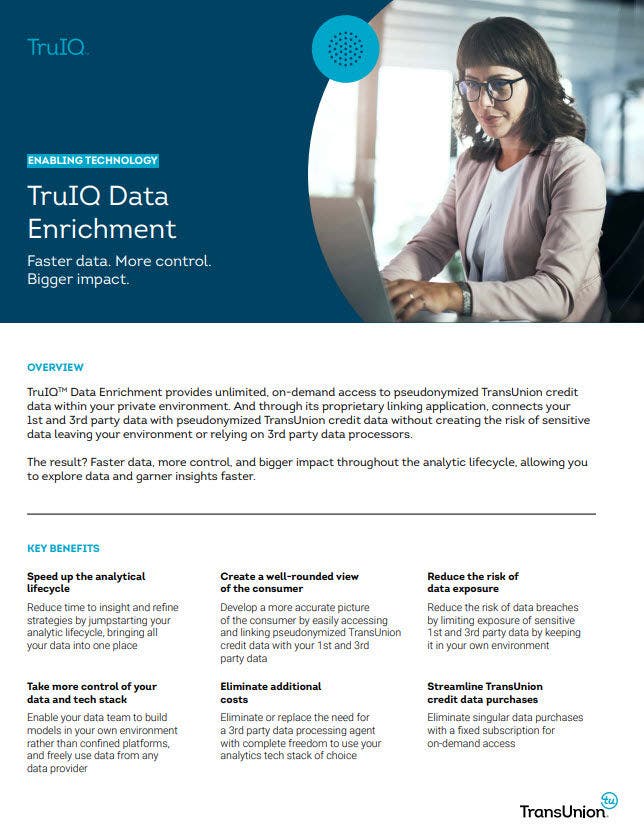 Data Enrichment Asset Sheet