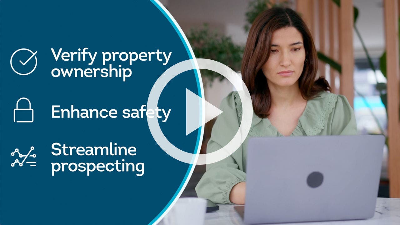 cover page for video of woman looking at laptop