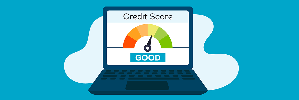 What is a good credit score? For VantageScore 3.0, a good credit score is in the range of 661 - 780. This hero image shows a laptop computer with a credit score range guide and text that indicates the score is "good". 