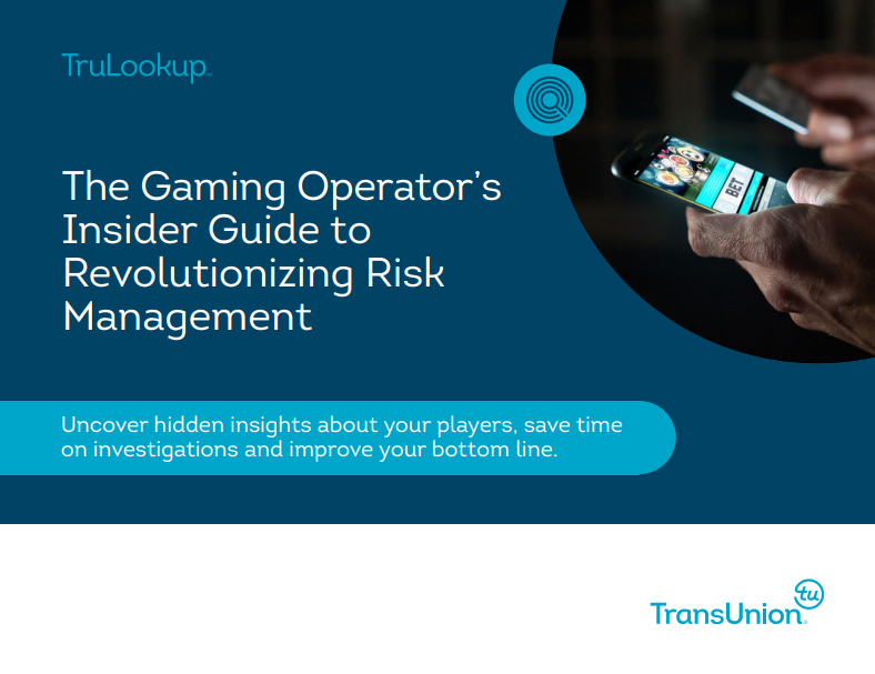 Cover of Gaming Operator's guide for TruLookup